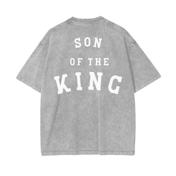 "SON OF THE KING" Stone-Washed Premium Tee