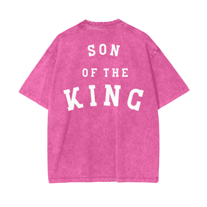 "SON OF THE KING" Stone-Washed Premium Tee