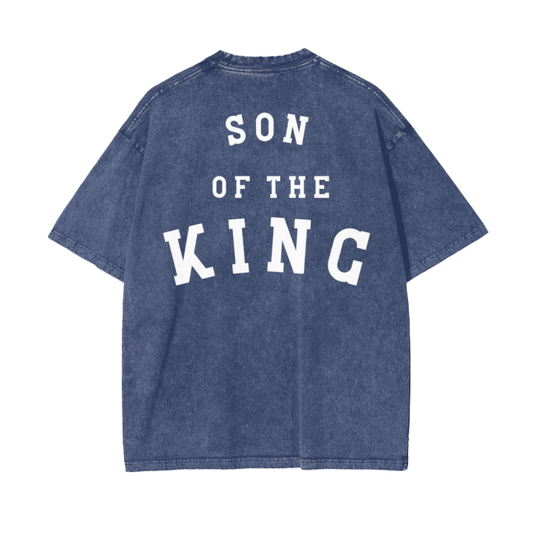 "SON OF THE KING" Stone-Washed Premium Tee