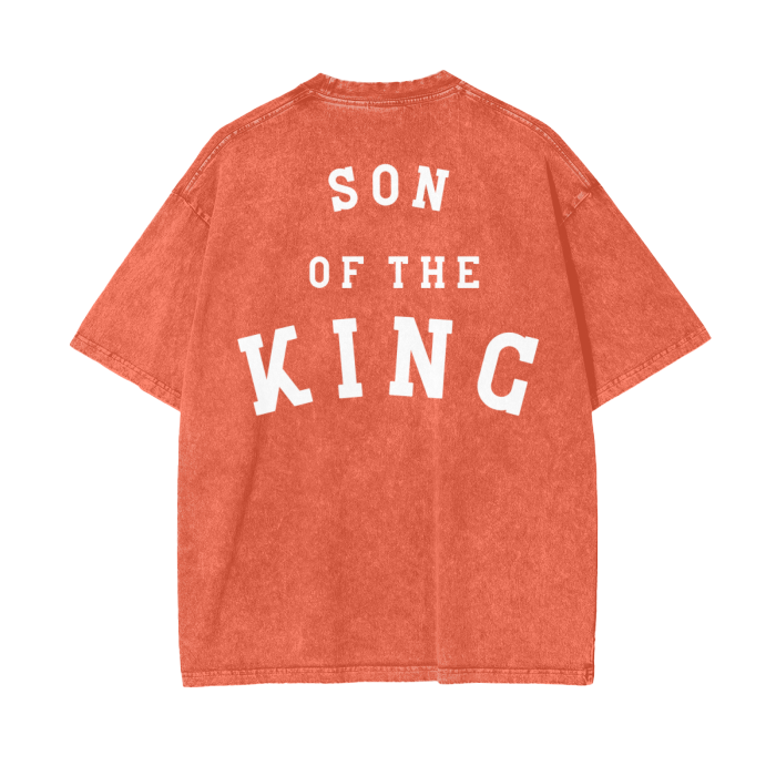 "SON OF THE KING" Stone-Washed Premium Tee