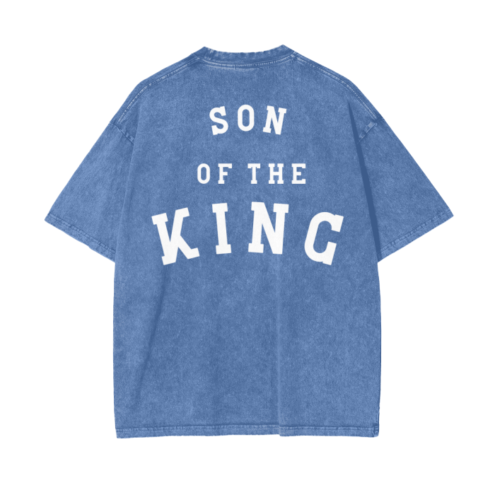 "SON OF THE KING" Stone-Washed Premium Tee